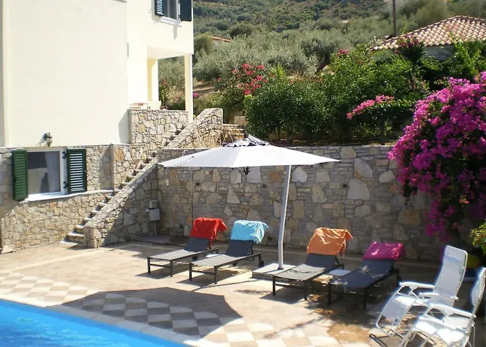 Villa Luxury With Pool Overlooking A Majestic View Epidaurus