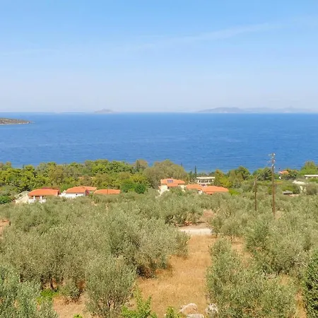 Luxury With Pool Overlooking A Majestic View Epidaurus
